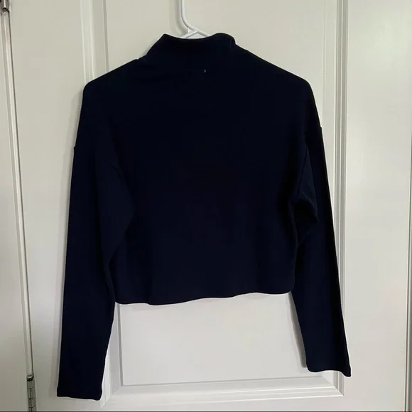 *NWT* GARAGE HALF ZIP - DARK BLUE SIZE SMALL - Picture 4 of 5